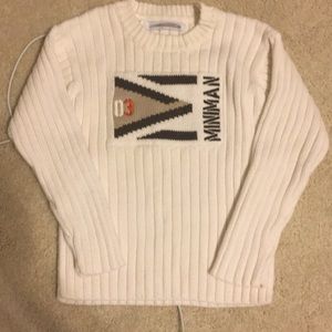 Mini-man Ribbed Toddler Boys Sweater 2t